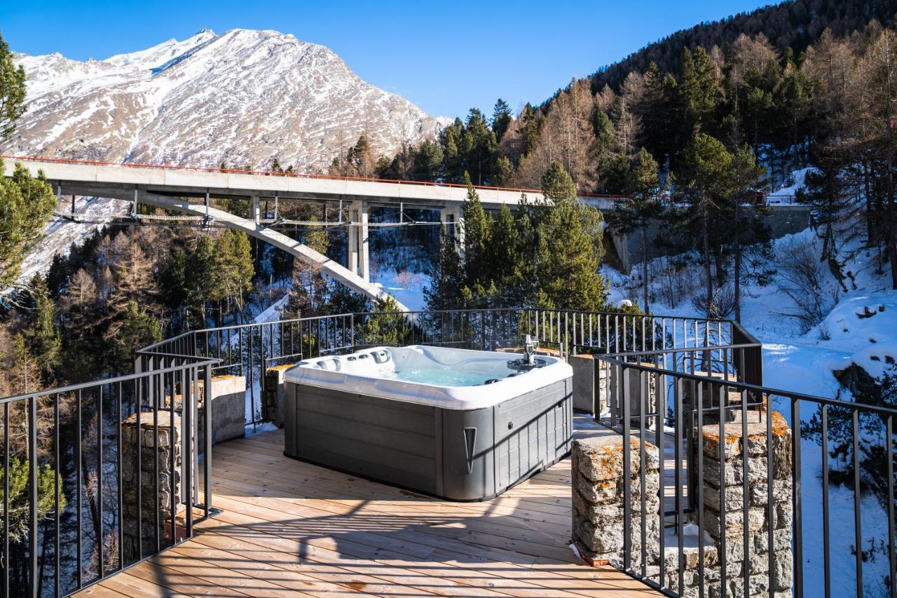 Hotel La Gorge Saas-Fee Esterno foto